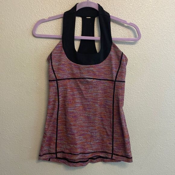 Lululemon- Pink workout tank- Size 6 - Picture 1 of 10